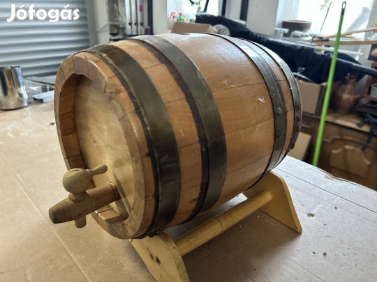 Új Fahordó fa csappal