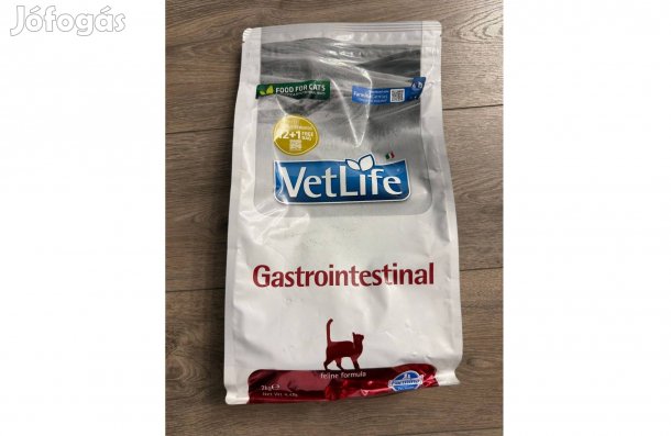 Új Farmina Vet Life Gastrointestinal 2 kg Macska Táp Macskatáp Eledel
