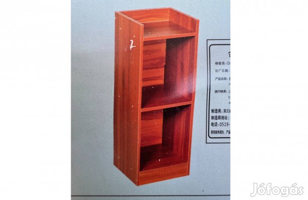 Új Fehér Becomfort Polcos Tároló 26x24x67 FUR1822-1 Éjjeliszekrény