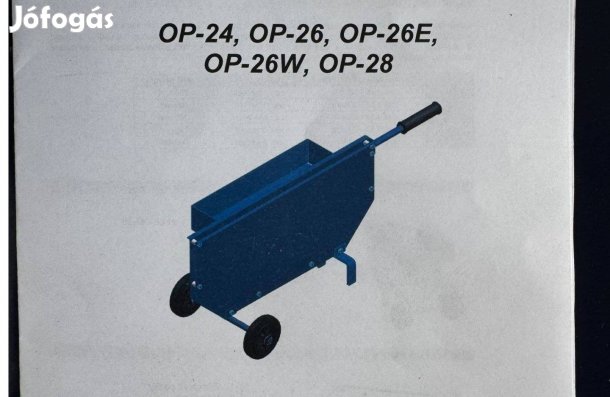 Új Feifer OP-26 Acél 13-20 mm Pántszalag Pántolóhoz Adagoló Kocsi