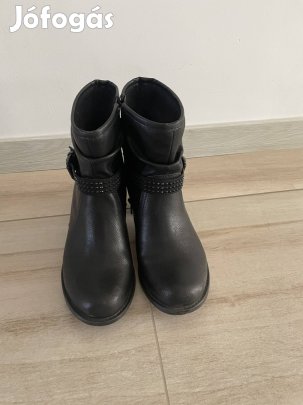Új Fekete noi bokacsizma elado