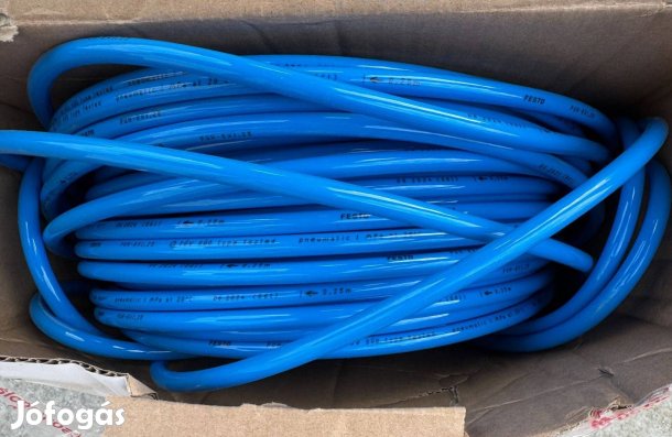 Új Festo Pun-8X1,25-BL Műanyag Vezeték Cső Tömlő
