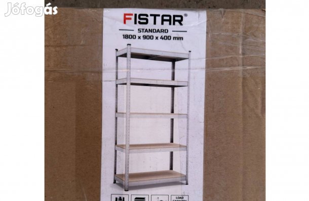 Új Fistar 180x90x40cm Beltéri Salgó Polc Nagy Teherbírás 875 kg