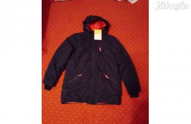 Új Fiú sötétkék télikabát dzseki 158 164