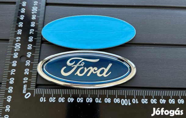 Új Ford 114mm 115mm JEL Logo Embléma Felirat Csomagtartó Gépháztető