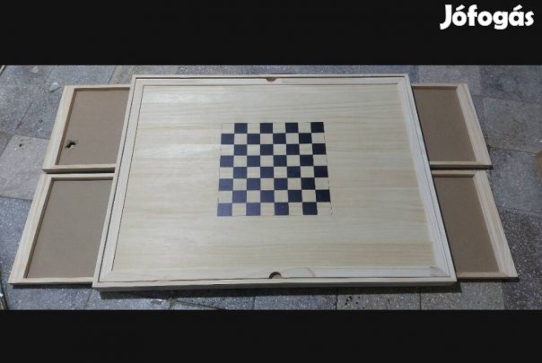 Új Forgatható sakktáblás, puzzle, kirakó asztal, 1500 db-ig