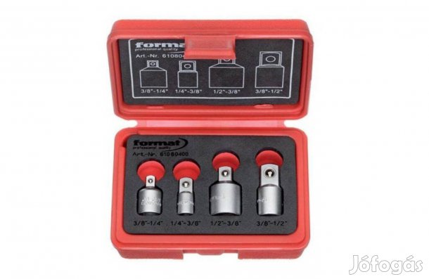 Új Format dugókulcs csatlakozó átalakító adapter készlet 1/4 3/8 1/2