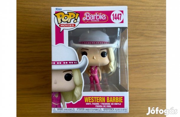 Új Funko Pop Western Barbie Rózsaszín Pink 10 cm Játékfigura Figura