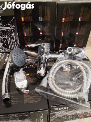 Új Fürdőszobaszett kád csaptelep zuhany zuhanyszett Új bontatlan