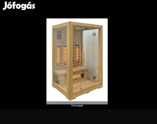 Új Future 2 kétszemélyes infraszauna
