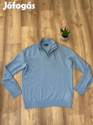 Új Galeries Lafayette prémium férfi pamut pulóver Méret M