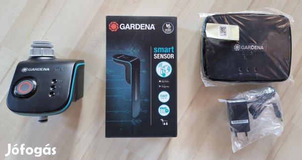 Új Gardena smart Öntözőkomputer Érzékelő és Átjáró szett féláron