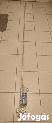 Új Gardinia fém karnis 16mm átmérő, 240 cm hosszú 