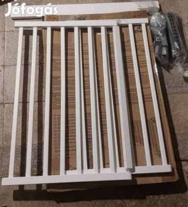 Új Geuther 2733 babarács, biztonsági rács lépcsőkorláthoz