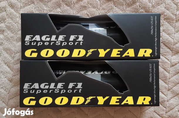 Új Goodyear Eagle F1 Supersport országúti külsők. Ár/pár!
