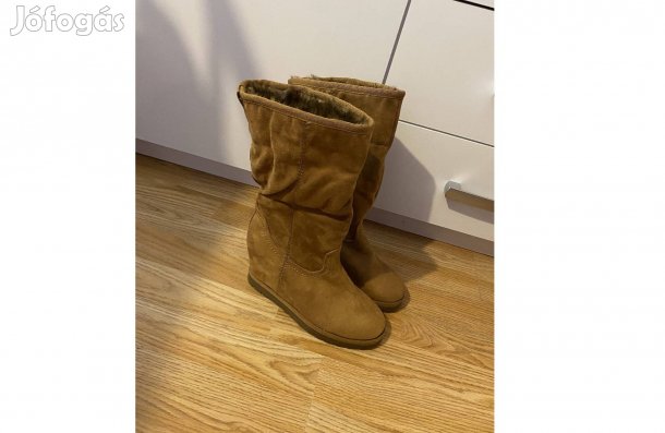 Új Gracland 37 38 bundás téli csizma télicsizma