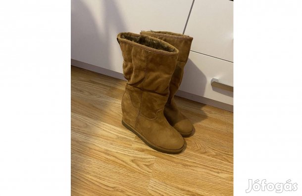 Új Gracland 37 38 bundás téli csizma télicsizma