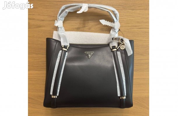 Új Guess Daryna Satchel Női Táska Kézitáska Fekete