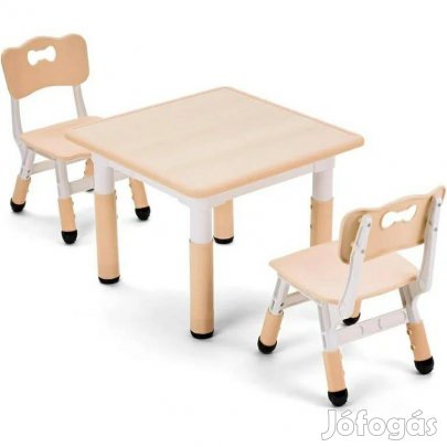 Új Gyermek asztal 2 székkel