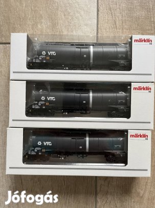Új H0 Maerklin 0072-04, 00720-05, 00720-06 VTG tartálykocsi
