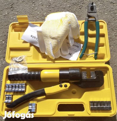 Új HA-0042 Hidraulikus Krimpelőfogó 6Ton 4-70mm