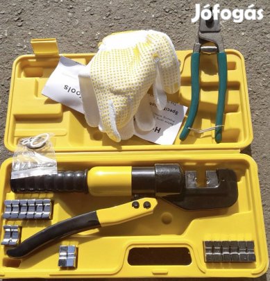 Új HA-0042 Hidraulikus Krimpelőfogó 6Ton 4-70mm