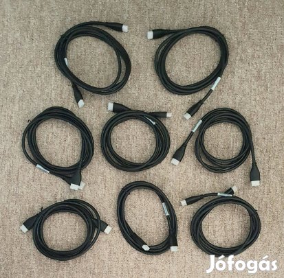 Új HDMI Kábel, 8 darab, 2 méteres, Molex