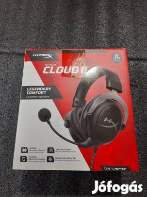 Új HP Hyperx Cloud II Fejhallgató