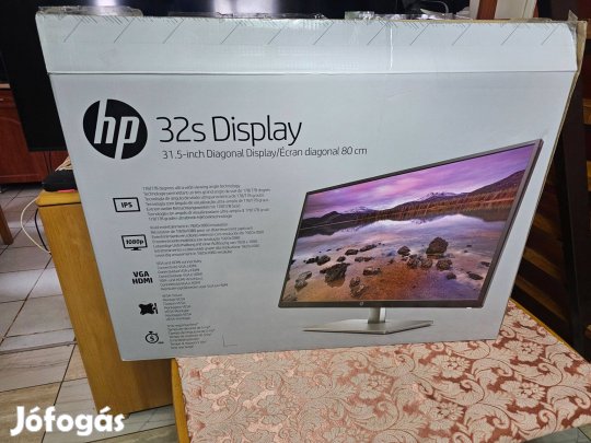 Új HP monitor 82 cm