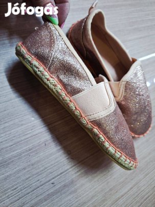 Új H&M 33-as csillámos kislány tavaszi cipő