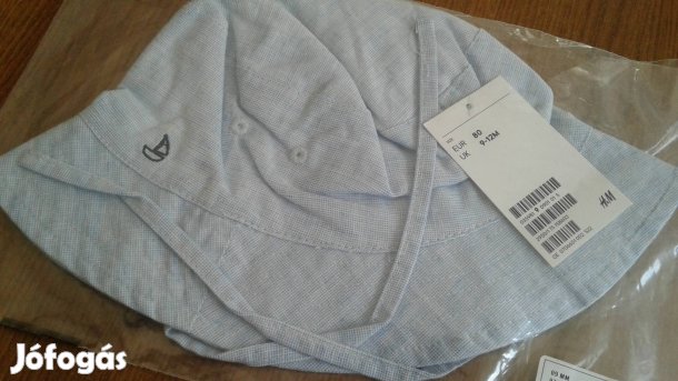 Új H&M, világoskék napkalap 