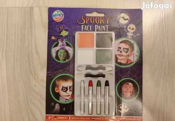 Új Halloween arcfestő készlet