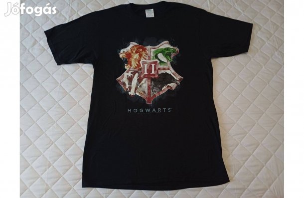 Új Harry Potter Hogwarts uniszex póló S/M-es