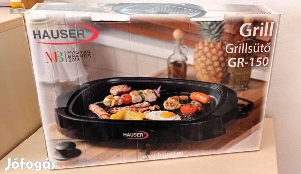 Új Hauser GR-150 grillsütő
