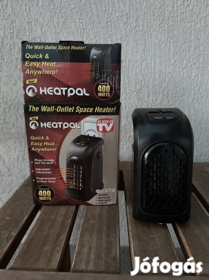 Új Heatpal hordozható 400W-os hősugárzó, mini légfűtő eladó Budán! 