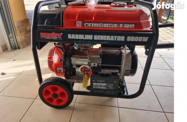 Új Hecht GG6500 Áramfejlesztő