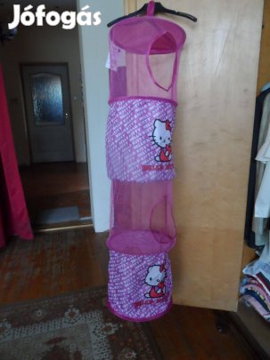 Új Hello Kitty függő tároló 4 részes fali játék tároló akasztható