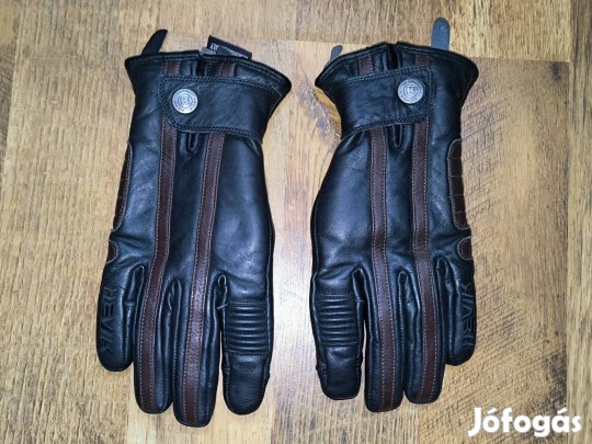 Uj Hevik bőr motoros kesztyű
