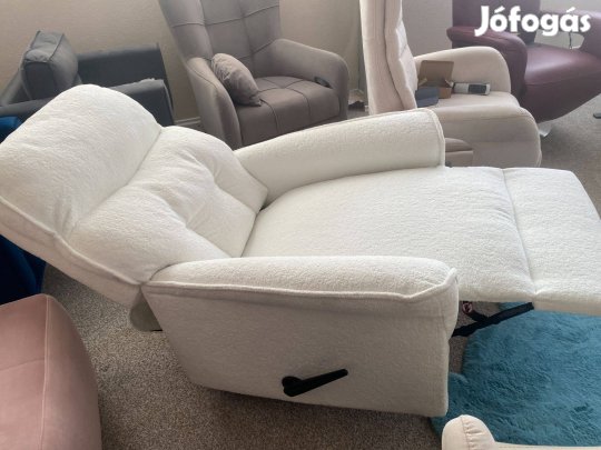 Új Hinta fukciós pihe-puha relax fotel 249e