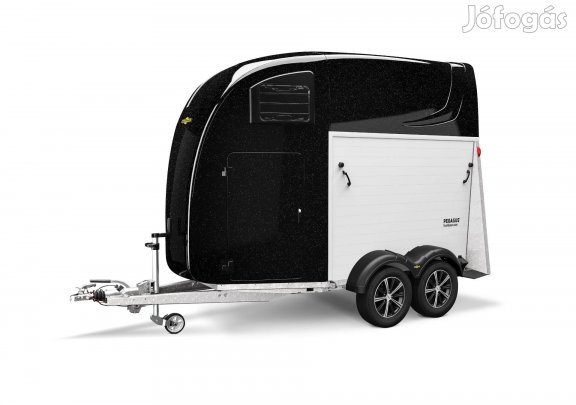 Új Humbaur Pegasus - 2 lovas lószállító utánfutó - bruttó 6.113.000 Ft