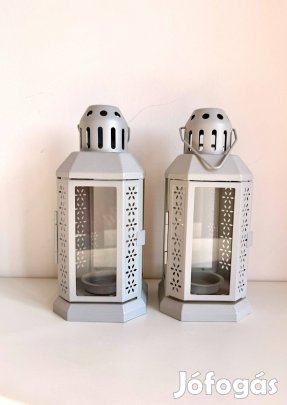 Új IKEA Enrum gyertyalámpás (2 db)