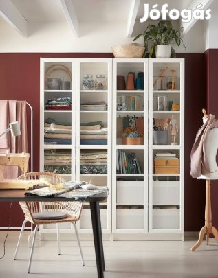 Új Ikea Oxberg üvegajtó 40x192