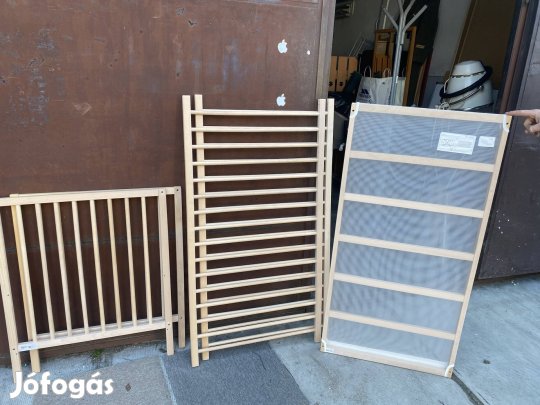 Új Ikea rácsos ágy , kiságy csavar nélkül 