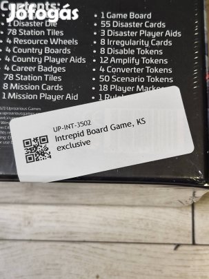 Új Intrepid Kickstarter Edition társasjáték