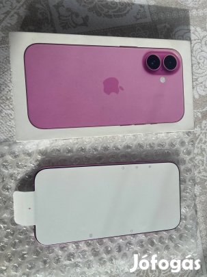 Új Iphone 16 128gb pink