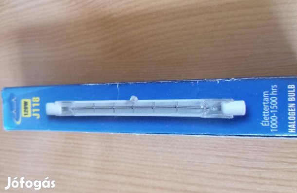 Új J118 halogén izzó 230V 120W 900 Ft Bp. 3. ker