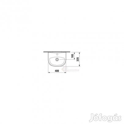 Új Jika Zeta 40x32 cm kézmosó eladó