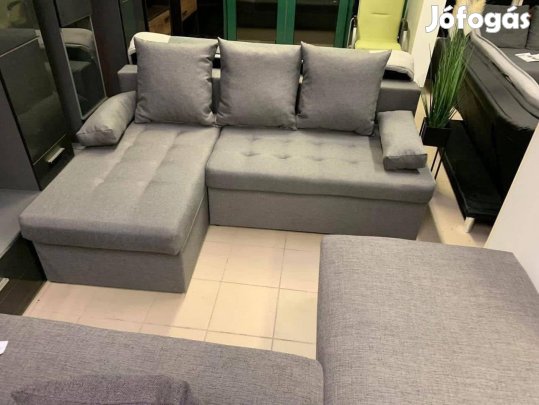 Új Kabapé sarokülő ülőgarnitúra Ágyazható ágyneműtartós 