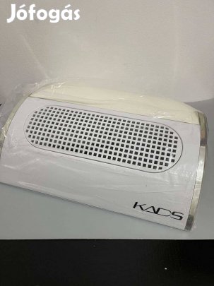 Új Kads Műkörmös porelszívó puha kéztámaszos 3 ventilátoros fehér
