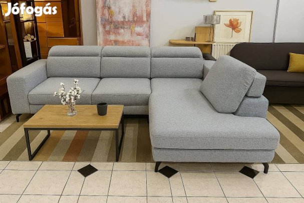 Új Kanapé Azonnal Készletről ülőgarnitúra ágyazható szürke bézs okker